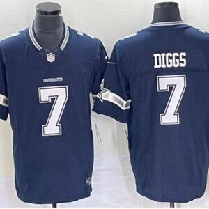 Dallas Cowboys Trevon Diggs Navy Vapor F.U.S.E. Limited Jersey ..